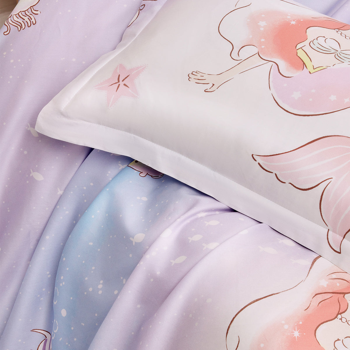 Kids Sateen Cotton Pillowcase