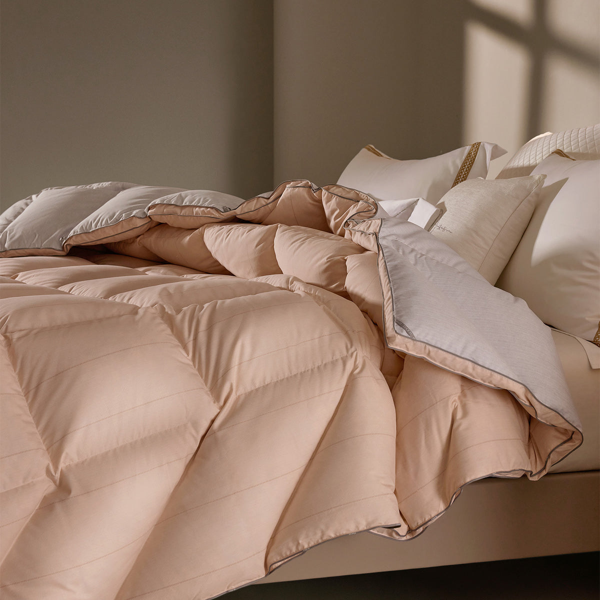Snowfield Goose Down Winter Comforter