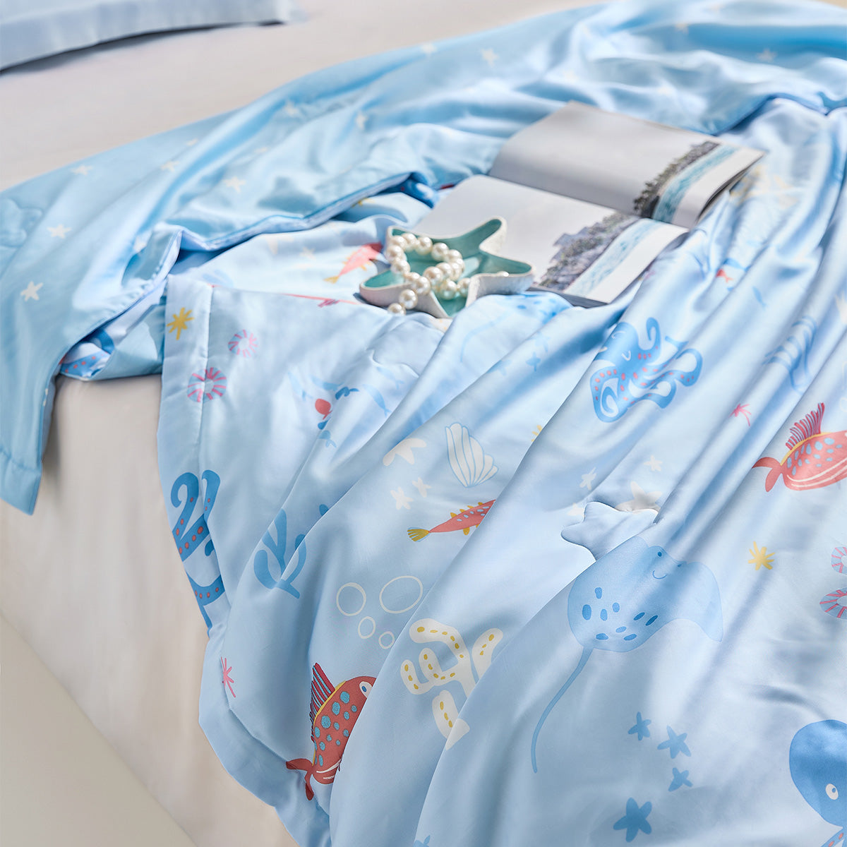 Kids Silk Washable Summer Quilt