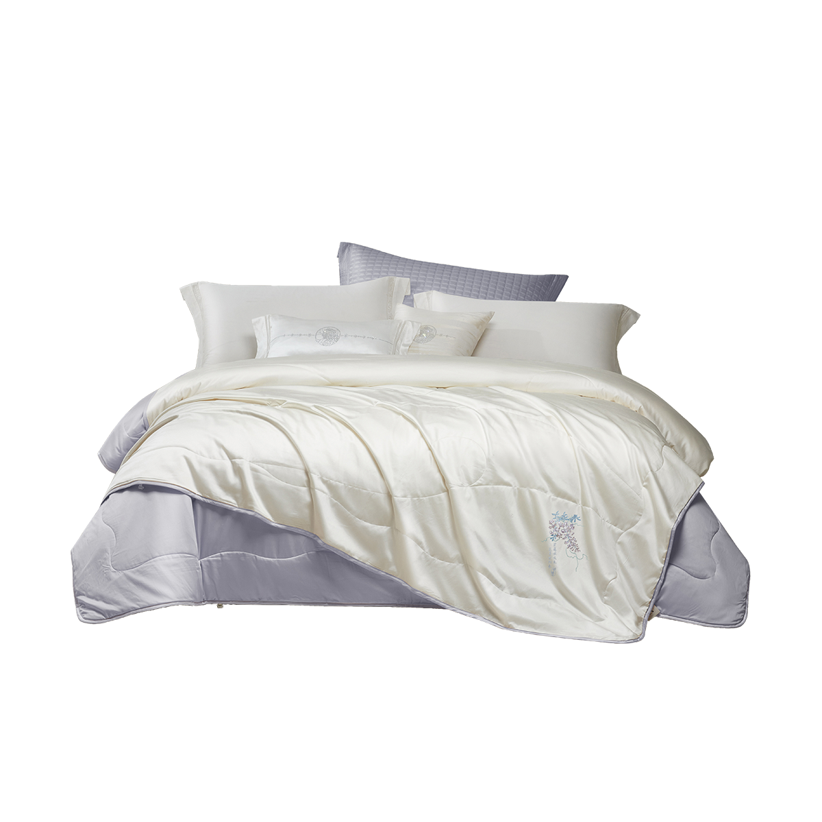 Fragrant Beauty 100% Silk Comforter