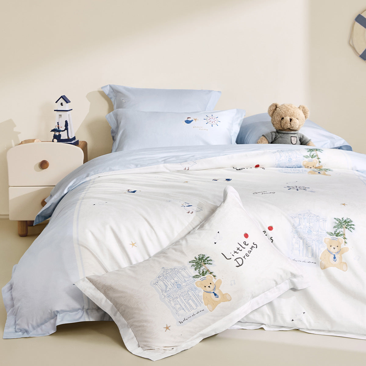 Kids Sateen Cotton Duvet Cover