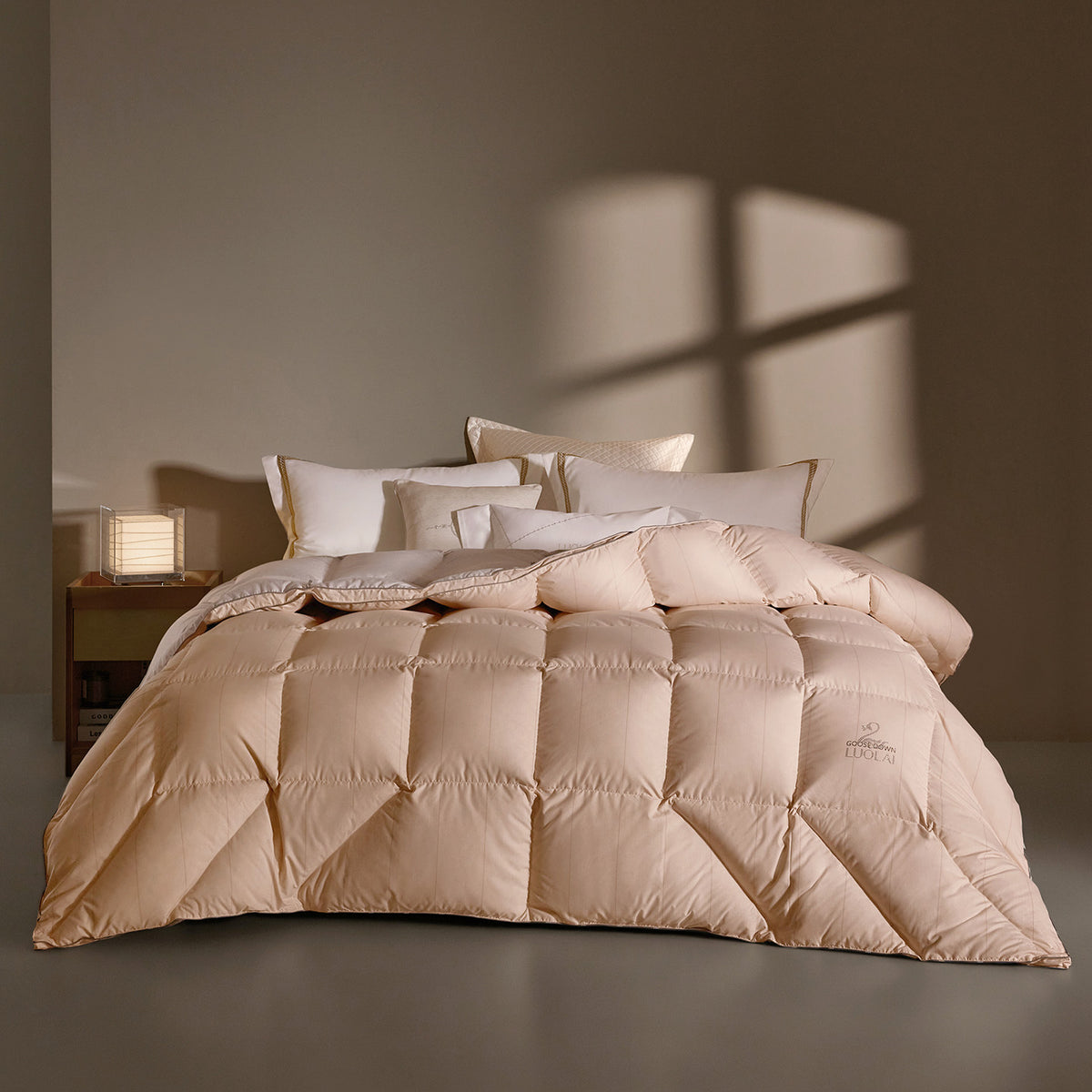 Snowfield Goose Down Winter Comforter