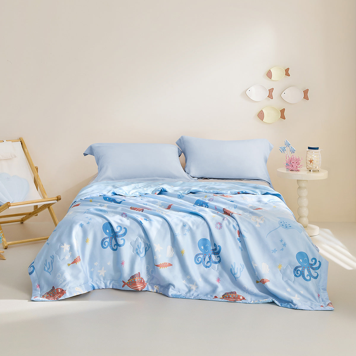 Kids Silk Washable Summer Quilt