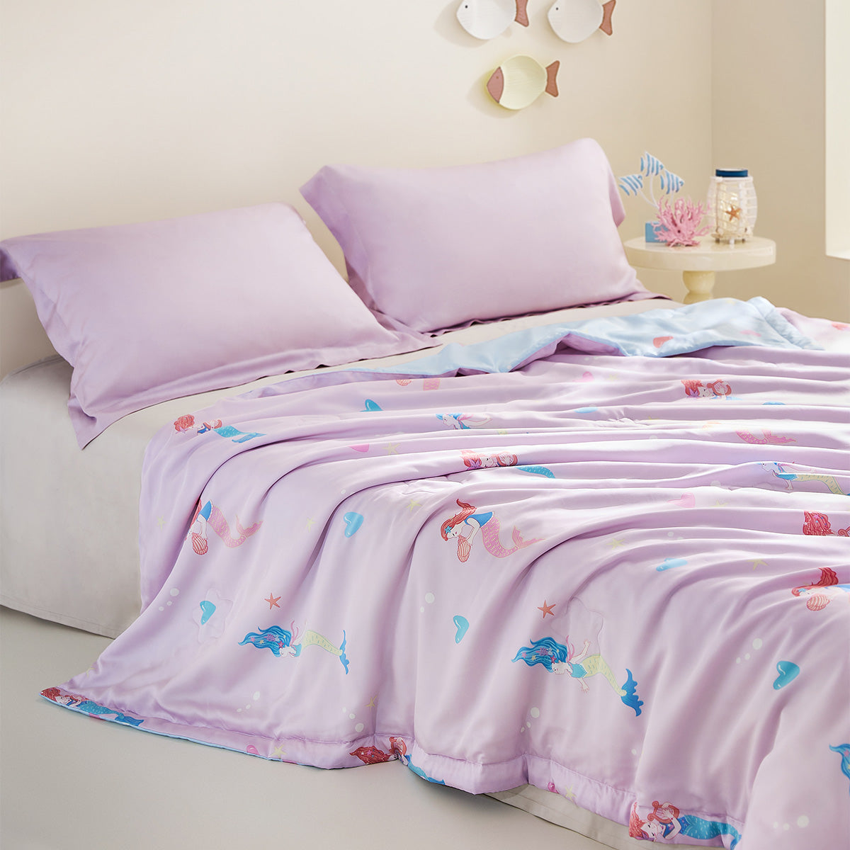 Kids Silk Washable Summer Quilt