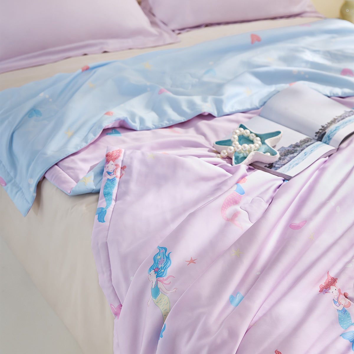 Kids Silk Washable Summer Quilt