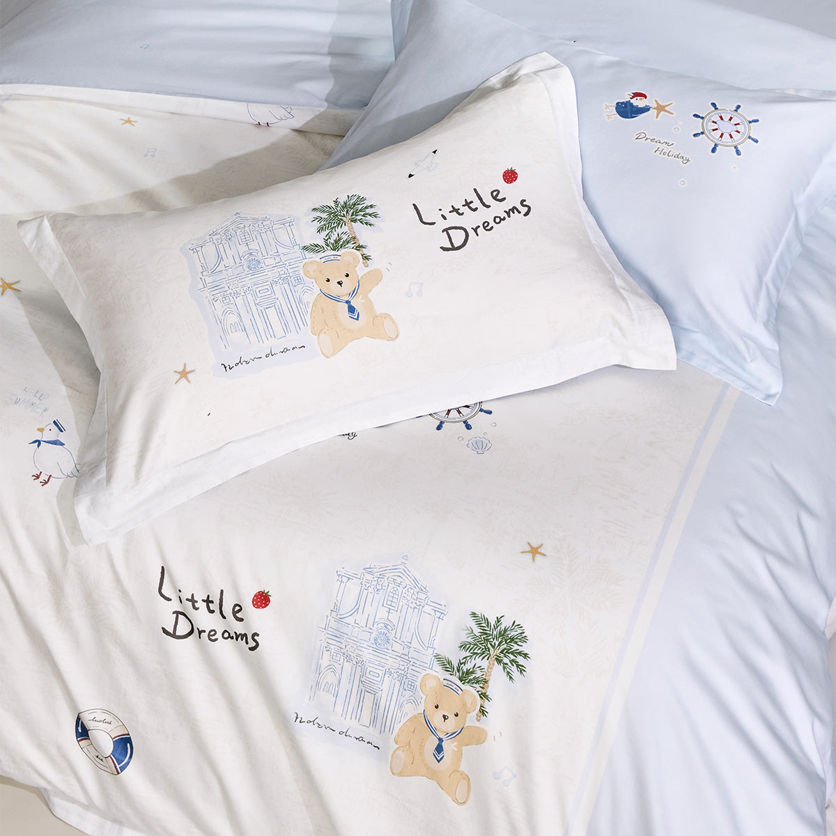 Kids Sateen Cotton Pillowcase