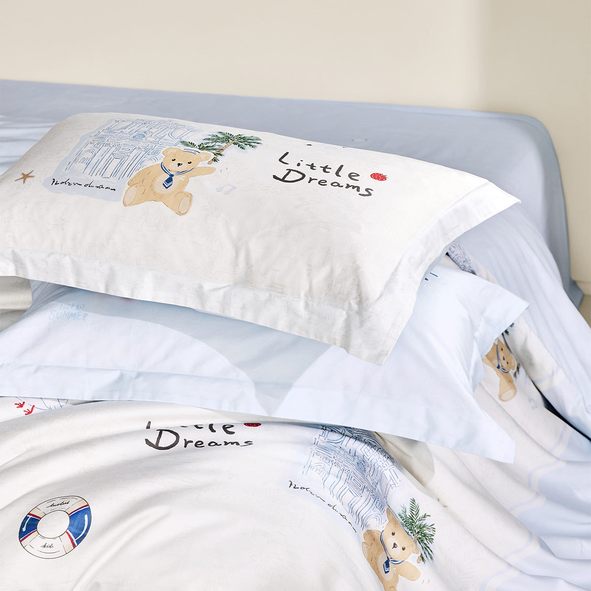 Kids Sateen Cotton Pillowcase