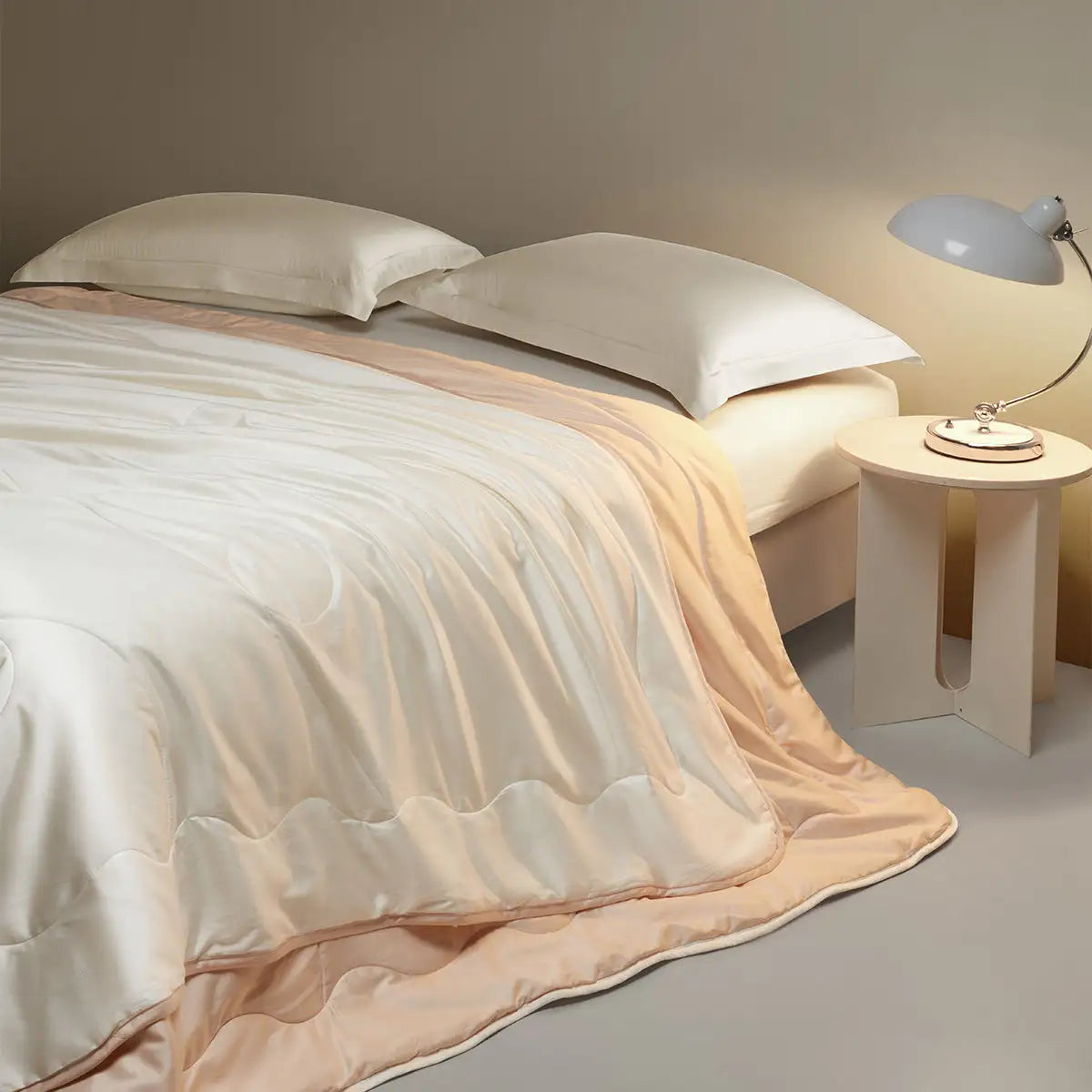 Embroidered Silk Cotton Summer Comforter