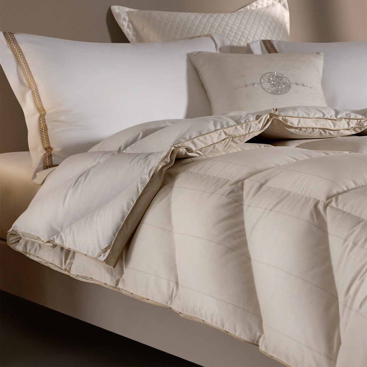 Snowfield Goose Down Winter Comforter